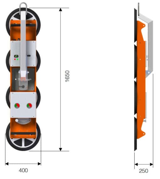 OKTOPUS® GLASS-Jack GL-LN400 - Bilde 3