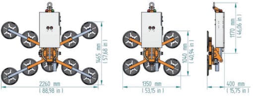 OKTOPUS® GLASS-Jack GL-M1000 - Bilde 3