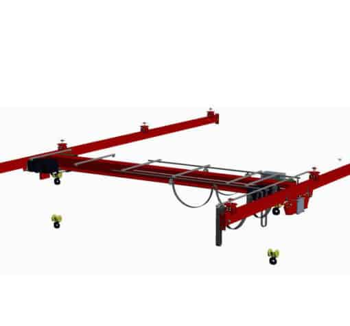 Mellomhengende traverskran